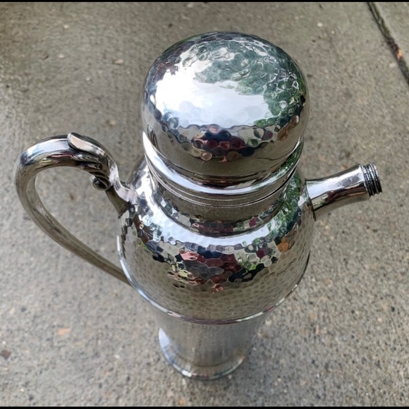 Vintage silver cocktail jug - Picture 2 of 11